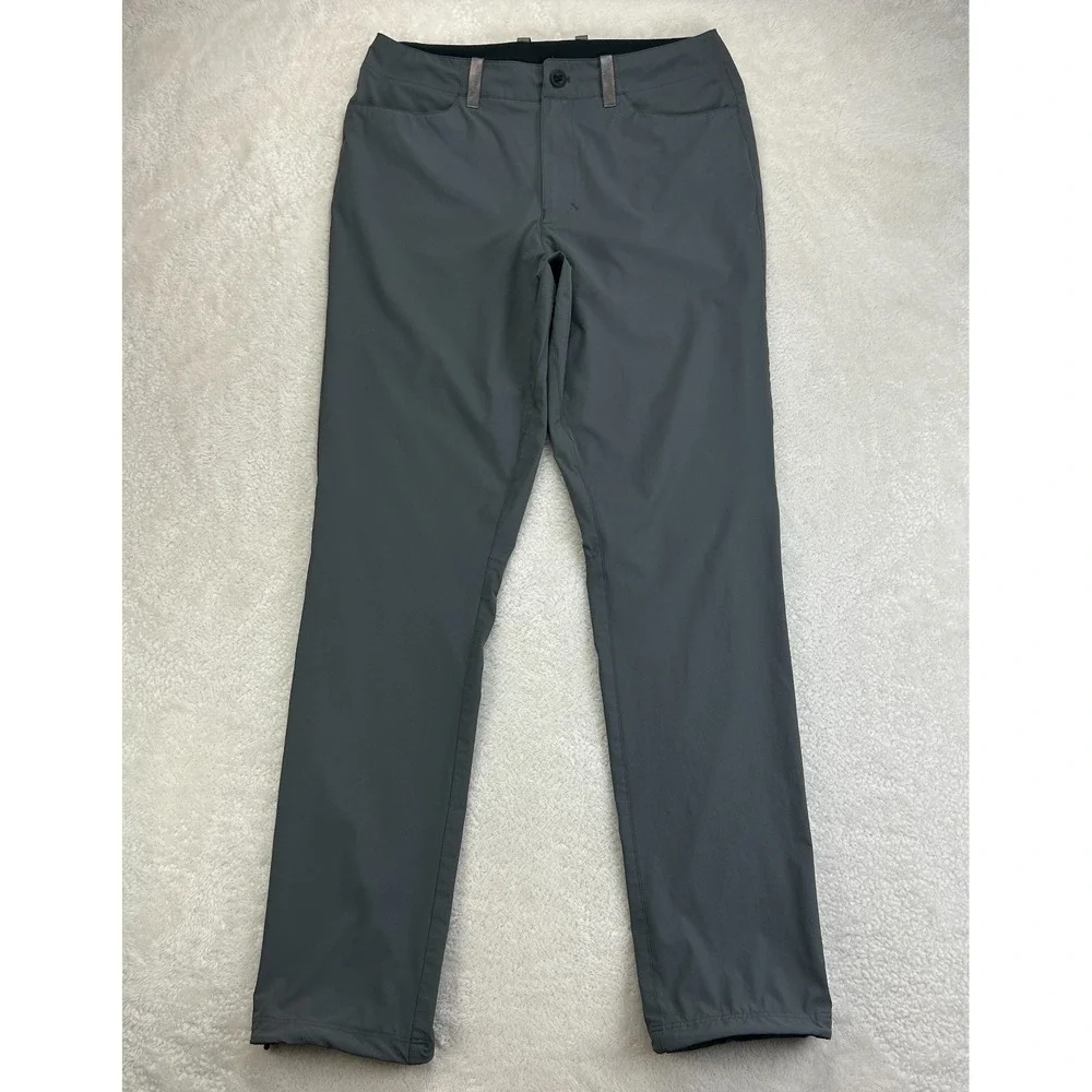 Beyond Clothing Ascent-Glide Hike Pants 32 Long Gray Outdoor Performance Stretch
